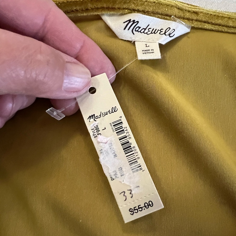 Madewell Gold top - Picture 6 of 8